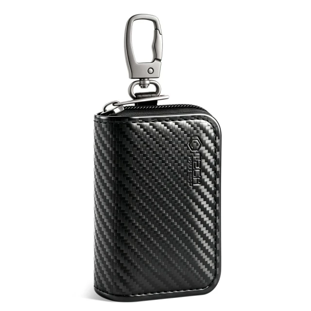 Чохол Tech-Protect KLR300 Pouch Keyless RFID Signal Blocker Carbon (5906302325405)