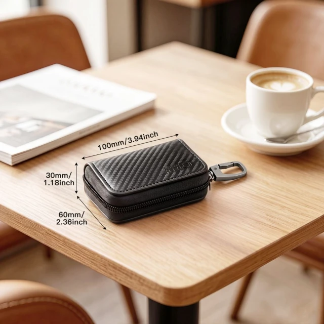 Чохол Tech-Protect KLR300 Pouch Keyless RFID Signal Blocker Carbon (5906302325405)