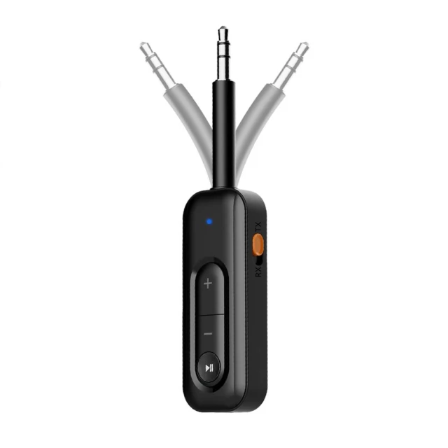Аудіоадаптер Tech-Protect UltraBoost AU03 AUX Bluetooth 6.0 Black (5906302325412)