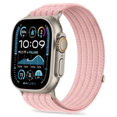 Ремешок Tech-Protect Nylon Sport для Apple Watch Ultra 3/2/1 49 mm | Series 11/10 46 mm | Series 9/8/7/6/5/4/SE 45 mm | 44 mm Light Pink (590630232545