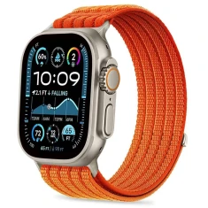 Ремешок Tech-Protect Nylon Sport для Apple Watch Ultra 3/2/1 49 mm | Series 11/10 46 mm | Series 9/8/7/6/5/4/SE 45 mm | 44 mm Orange (5906302325474)