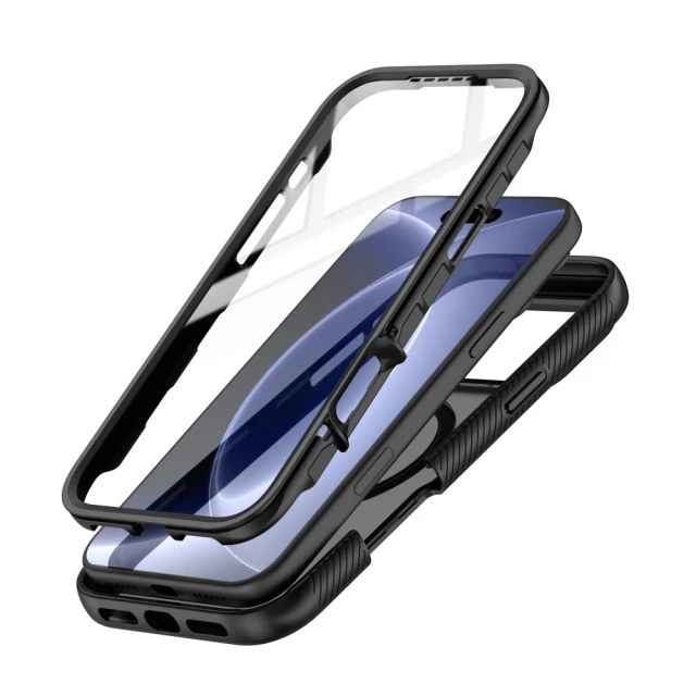 Чохол Tech-Protect Defense для iPhone 18 Pro | 17 Pro Black (5906302325498)