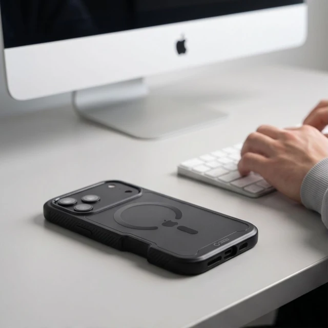 Чохол Tech-Protect Defense для iPhone 18 Pro | 17 Pro Black (5906302325498)