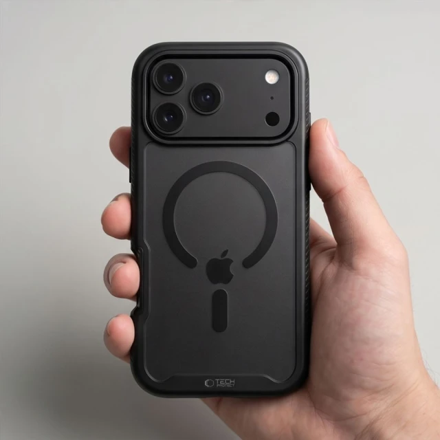 Чохол Tech-Protect Defense для iPhone 18 Pro Max | 17 Pro Max Black (5906302325504)