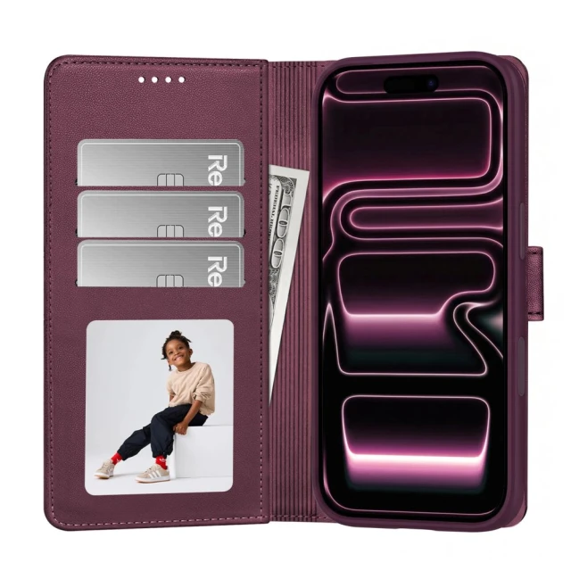 Чохол Tech-Protect Wallet для iPhone 18 Pro | 17 Pro Purple (5906302325511)