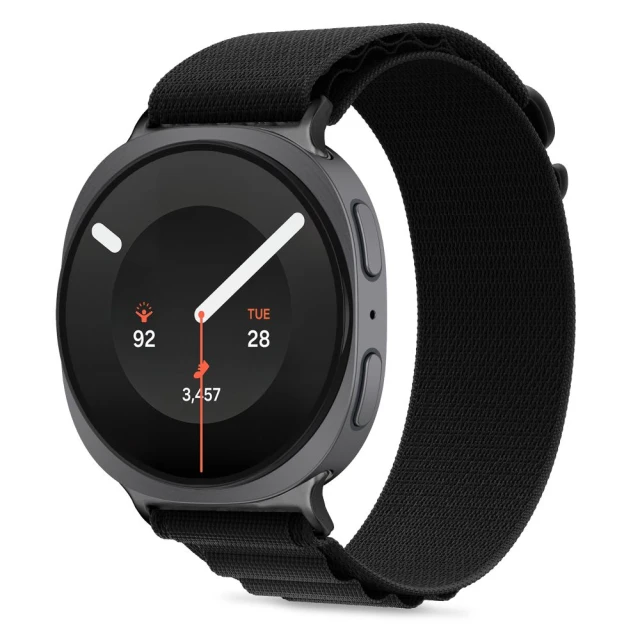 Ремінець Tech-Protect Nylon Pro для Samsung Galaxy Watch 8/9/Classic 40/44/46mm Black (5906302325719)