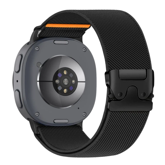 Ремешок Tech-Protect Nylon Clasp для Samsung Galaxy Watch 8/9/Classic Black (5906302325726)