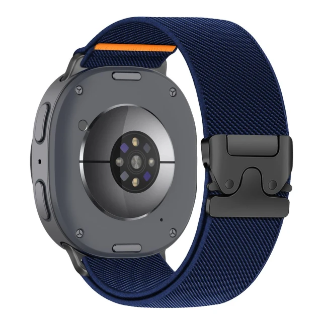 Ремінець Tech-Protect Nylon Clasp для Samsung Galaxy Watch 8/9/Classic Navy (5906302325740)