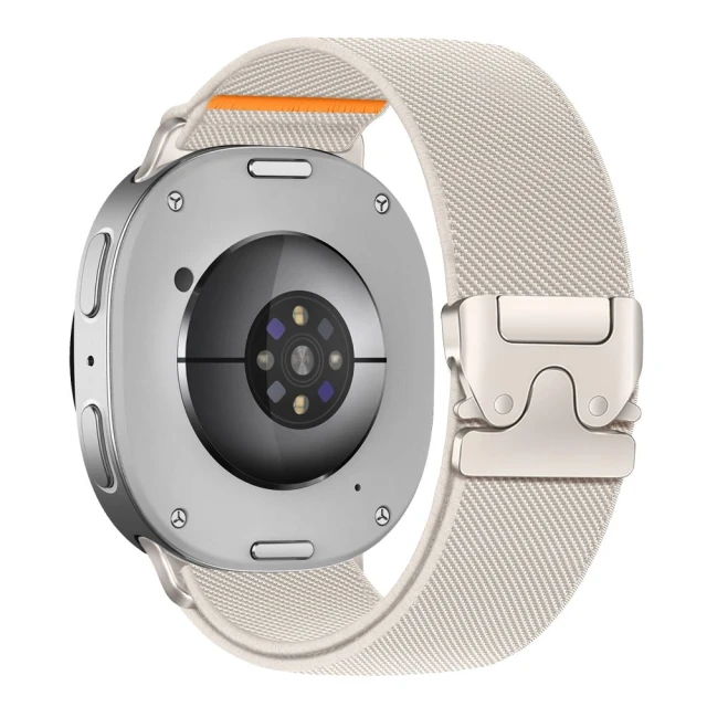 Ремінець Tech-Protect Nylon Clasp для Samsung Galaxy Watch 8/9/Classic Starlight (5906302325757)