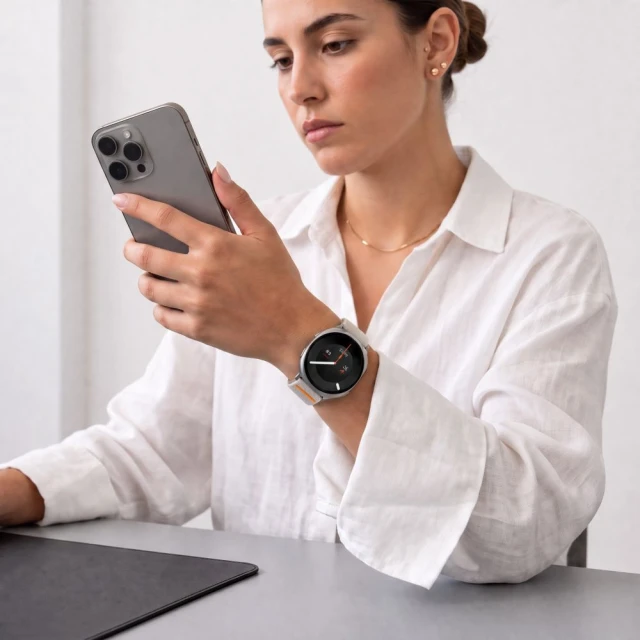 Ремінець Tech-Protect Nylon Clasp для Samsung Galaxy Watch 8/9/Classic Starlight (5906302325757)