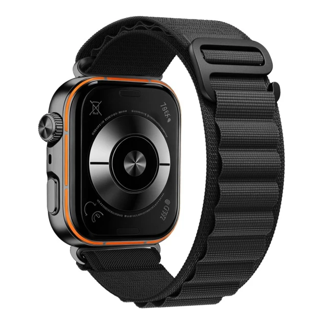 Ремінець Tech-Protect Nylon Pro для Huawei Watch Fit 3/4/4 Pro/5/5 Pro Black (5906302325764)