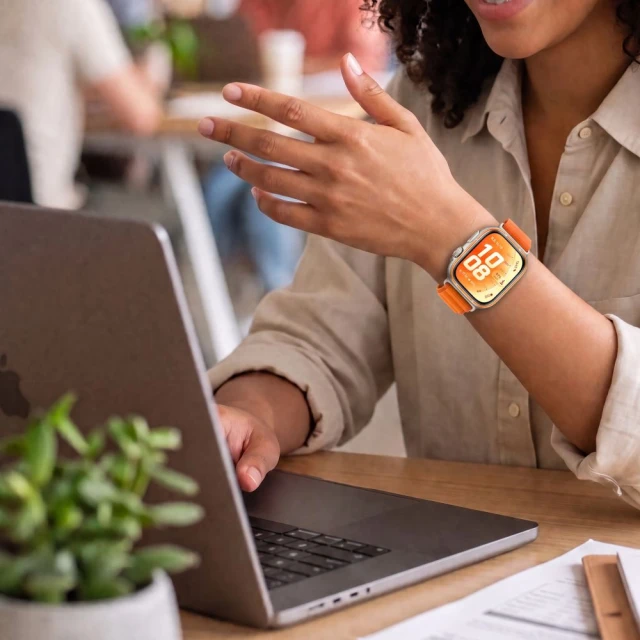 Ремінець Tech-Protect Nylon Pro для Huawei Watch Fit 3/4/4 Pro/5/5 Pro Orange (5906302325771)