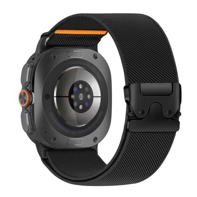 Ремінець Tech-Protect Nylon Clasp для Samsung Galaxy Watch Ultra 1/2 (47 mm) Black (5906302325795)
