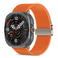 Ремінець Tech-Protect Nylon Clasp для Samsung Galaxy Watch Ultra 1/2 (47 mm) Orange (5906302325801)