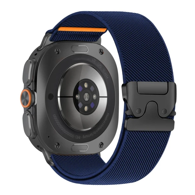Ремінець Tech-Protect Nylon Clasp для Samsung Galaxy Watch Ultra 1/2 Navy (5906302325818)