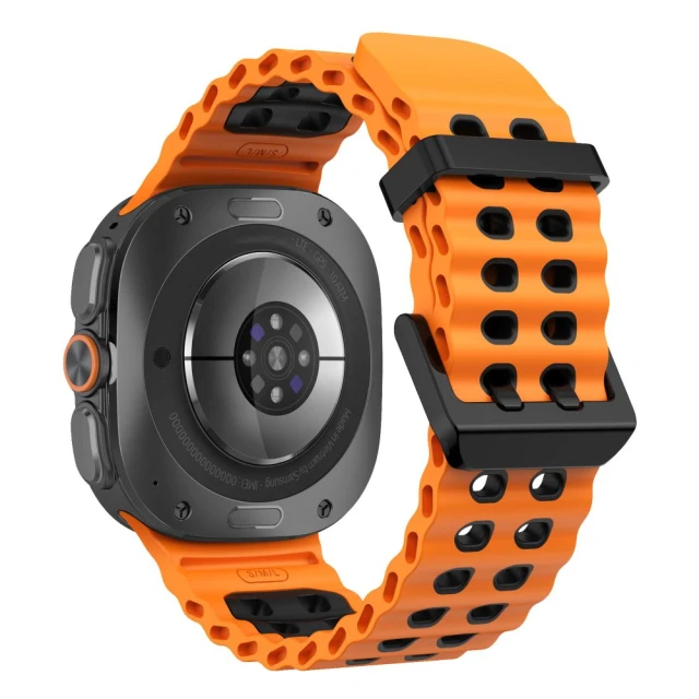 Ремінець Tech-Protect Iconband Pro для Samsung Galaxy Watch Ultra 47mm Orange/Black (5906302325894)