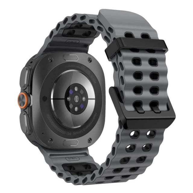 Ремінець Tech-Protect Iconband Pro для Samsung Galaxy Watch Ultra 47mm Grey/Black (5906302325917)