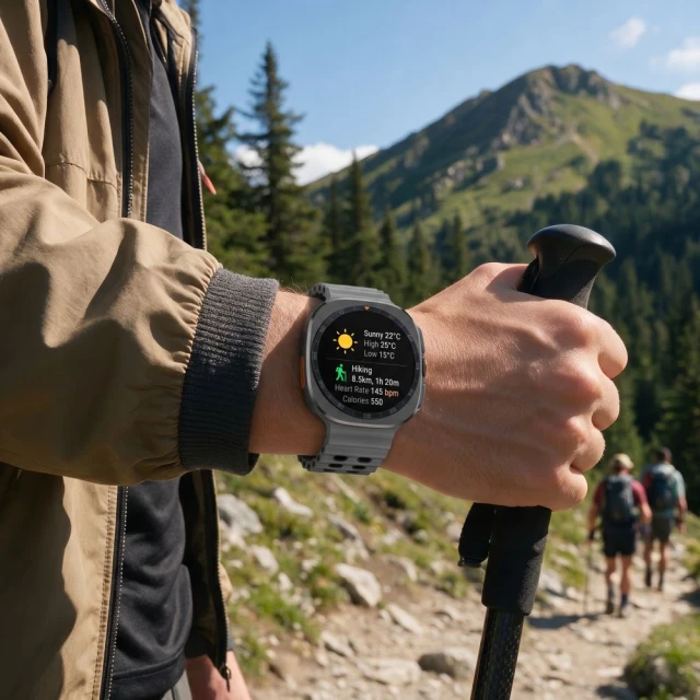 Ремінець Tech-Protect Iconband Pro для Samsung Galaxy Watch Ultra 47mm Grey/Black (5906302325917)