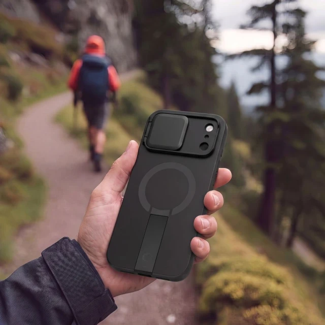 Чохол Tech-Protect Kevlar Aura для iPhone 18 Pro | 17 Pro Black with MagSafe (5906302326051)
