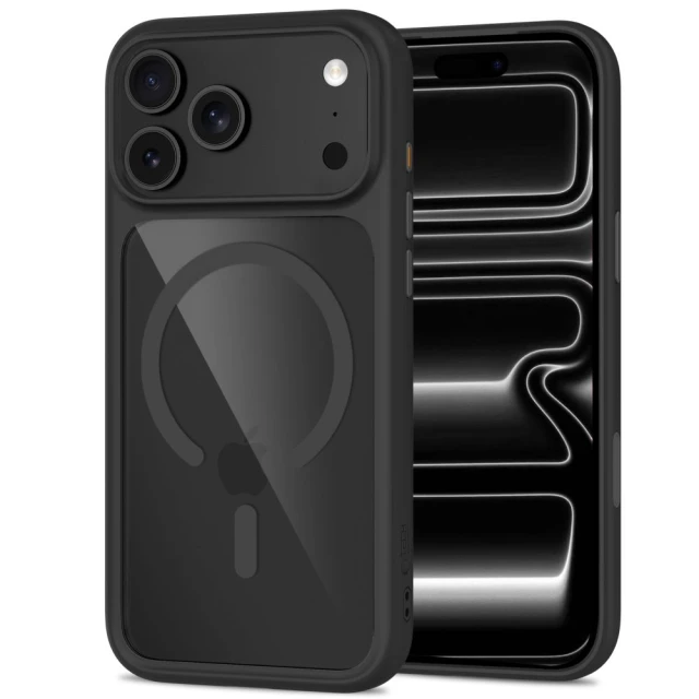 Чохол Tech-Protect MagOne CC + Glass (2 pack) для iPhone 18 Pro Max | 17 Pro Max Black Clear (5906302326303)