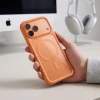 Чохол Tech-Protect MagOne для iPhone 18 Pro Max | 17 Pro Max Orange Clear (2 pack) (5906302326327)