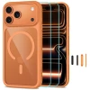 Чохол Tech-Protect MagOne для iPhone 18 Pro Max | 17 Pro Max Orange Clear (2 pack) (5906302326327)