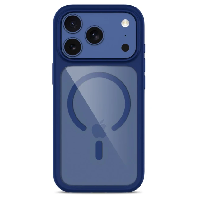 Чохол Tech-Protect MagOne CC + Glass (2 pack) для iPhone 18 Pro | 17 Pro Deep Blue with MagSafe (5906302326334)