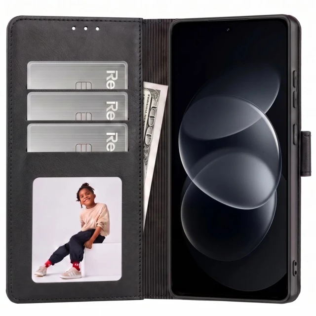 Чохол Tech-Protect Wallet для Xiaomi Redmi Note 17 Pro Max 5G Matte Black with MagSafe (5906302326495)