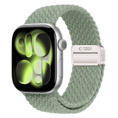 Ремешок Tech-Protect Nylonmag для Apple Watch Series 11 | 10 42 mm | Series 9 | 8 | 7 41 mm | 6 | 5 | SE 40 mm Pistachio (5906302326532)