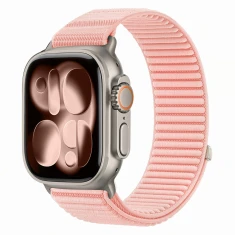 Ремінець Tech-Protect Nylonloop для Apple Watch Series 11/10 42 mm | Series 9/8/7 41 mm | 6/5/SE 40 mm | 3/2/1 38 mm Pink (5906302326693)