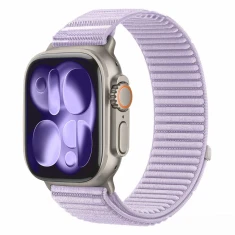 Ремінець Tech-Protect Nylonloop для Apple Watch Series 11/10 42 mm | Series 9/8/7 41 mm | 6/5/SE 40 mm | 3/2/1 38 mm Purple (5906302326709)