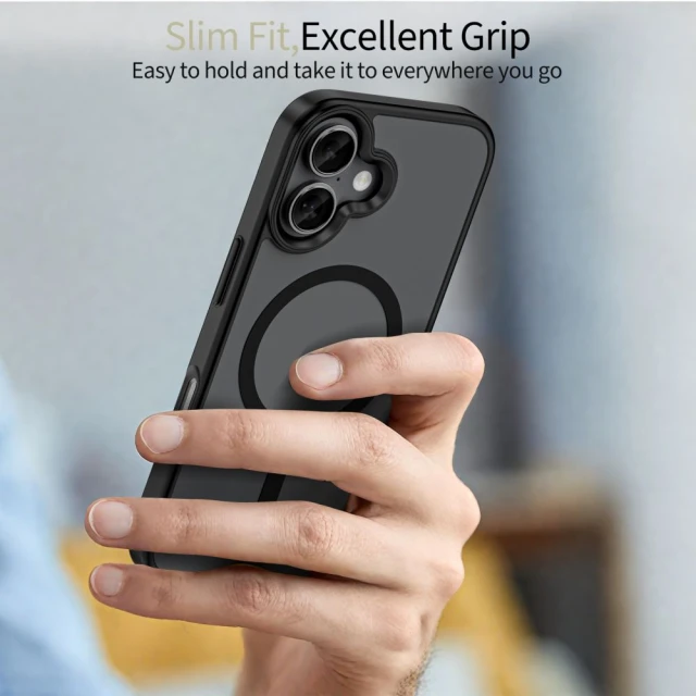 Чохол Tech-Protect MagMat XT 4-Set для iPhone 17 Matte Black with MagSafe (5906302330010)
