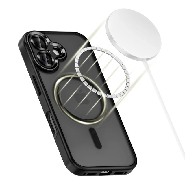Чохол Tech-Protect MagCam для iPhone 17 Matte Black with MagSafe (5906302330058)