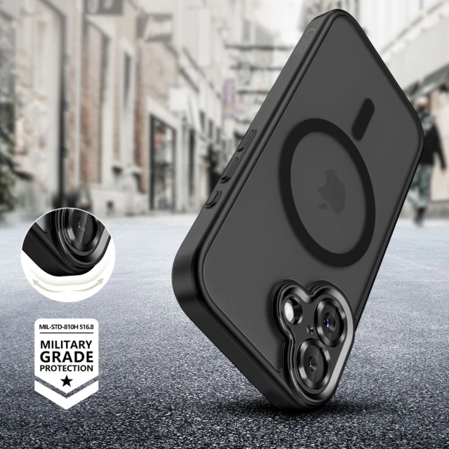 Чохол Tech-Protect MagCam для iPhone 17 Matte Black with MagSafe (5906302330058)