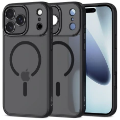 Чохол Tech-Protect MagCam для iPhone 17 Pro Matte Black with MagSafe (5906302330072)