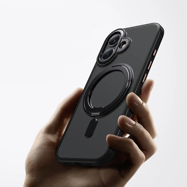 Чохол Tech-Protect MagRing для iPhone 17 Matte Black with MagSafe (5906302330096)