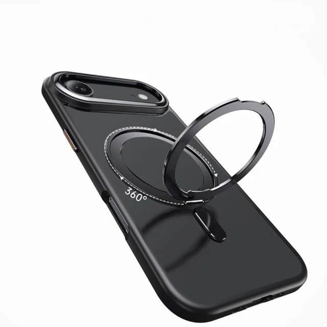 Чохол Tech-Protect MagRing для iPhone 17 Air Black with MagSafe (5906302330102)