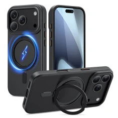 Чохол Tech-Protect MagRing для iPhone 17 Pro Matte Black with MagSafe (5906302330119)