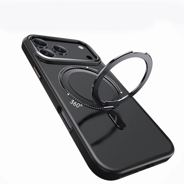 Чохол Tech-Protect MagRing для iPhone 17 Pro Max Matte Black with MagSafe (5906302330126)