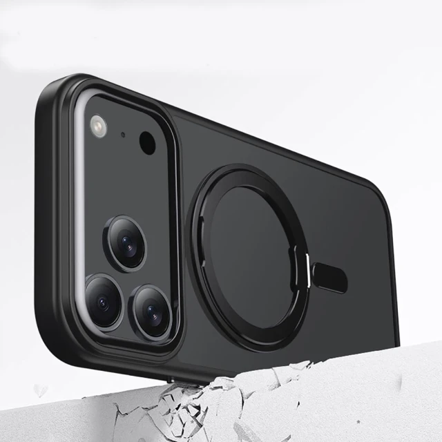 Чохол Tech-Protect MagRing для iPhone 17 Pro Max Matte Black with MagSafe (5906302330126)
