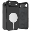Чехол Tech-Protect Silicone для iPhone 17 Air Black with MagSafe (5906302330140)