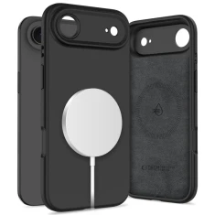 Чохол Tech-Protect Silicone для iPhone 17 Air Black with MagSafe (5906302330140)