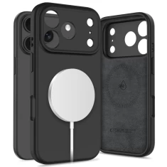 Чохол Tech-Protect Silicone для iPhone 17 Pro Max Black with MagSafe (5906302330164)
