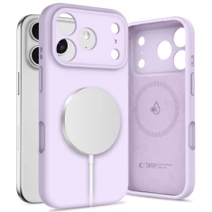 Чохол Tech-Protect Silicone для iPhone 17 Pro Mauve with MagSafe (5906302330195)