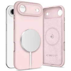 Чохол Tech-Protect Silicone для iPhone 17 Air Pink Pearl with MagSafe (5906302330225)