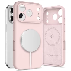 Чохол Tech-Protect Silicone для iPhone 17 Pro Pink Pearl with MagSafe (5906302330232)
