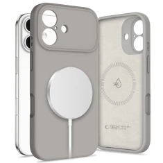 Чохол Tech-Protect Silicone для iPhone 17 Stone Grey with MagSafe (5906302330256)