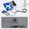 Кабель Tech-Protect UltraBoost 3-in-1 USB-A to Lightning | UCB-C | Micro-USB 15W 1.2 m Iron Grey (5906302330294)