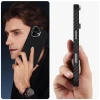 Чехол Tech-Protect Ion Carbon для iPhone 17 Black Silver with MagSafe (5906302330331)