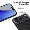 Чохол Tech-Protect Ion Carbon для iPhone 17 Pro Black Silver with MagSafe (5906302330355)
